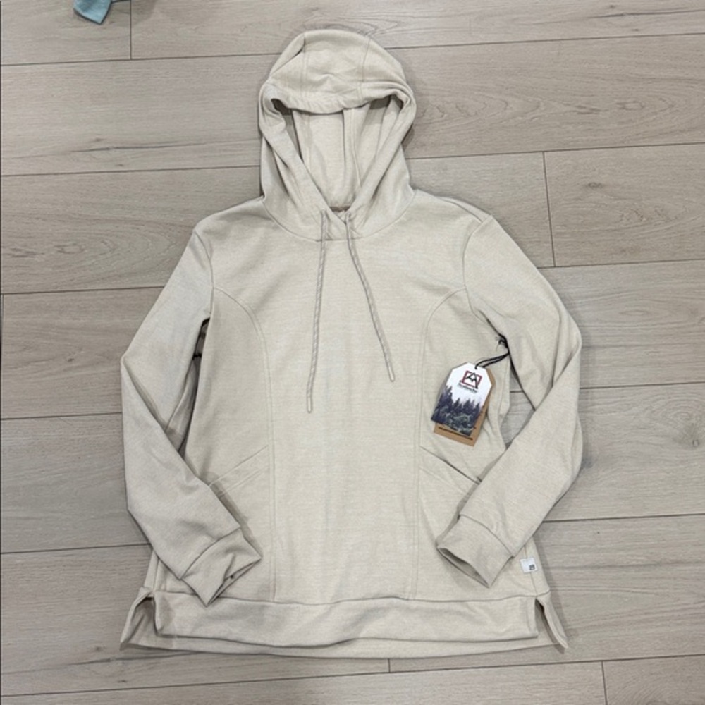 Avalanche Outdoor Supply Company Tan Hooded Sweatshirt